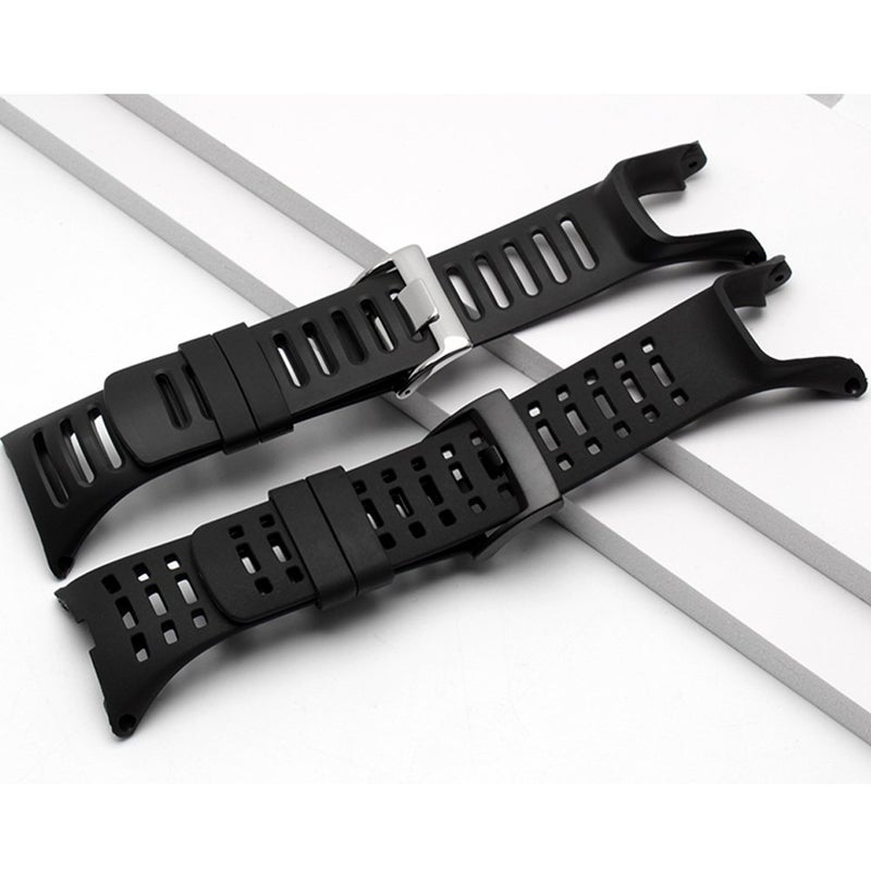 VANTIYAUS Watch Band Strap, Soft Black Replacement Strap for Suunto Ambit 1 2 2R 2S - Premium Waterproof Watch Band 24mm - Screwdriver Included - Image 4